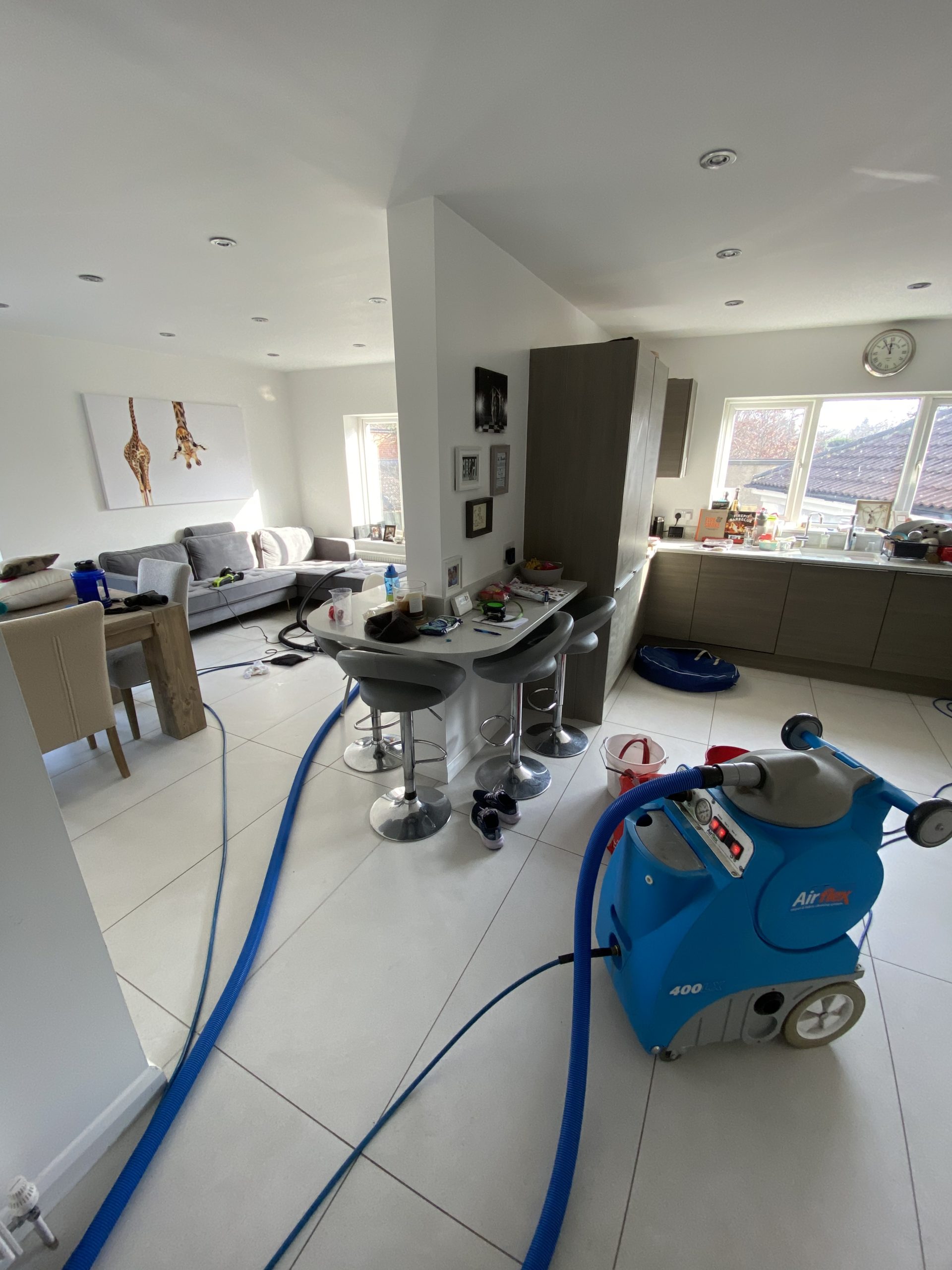 Powerful carpet cleaning machine in Leeds