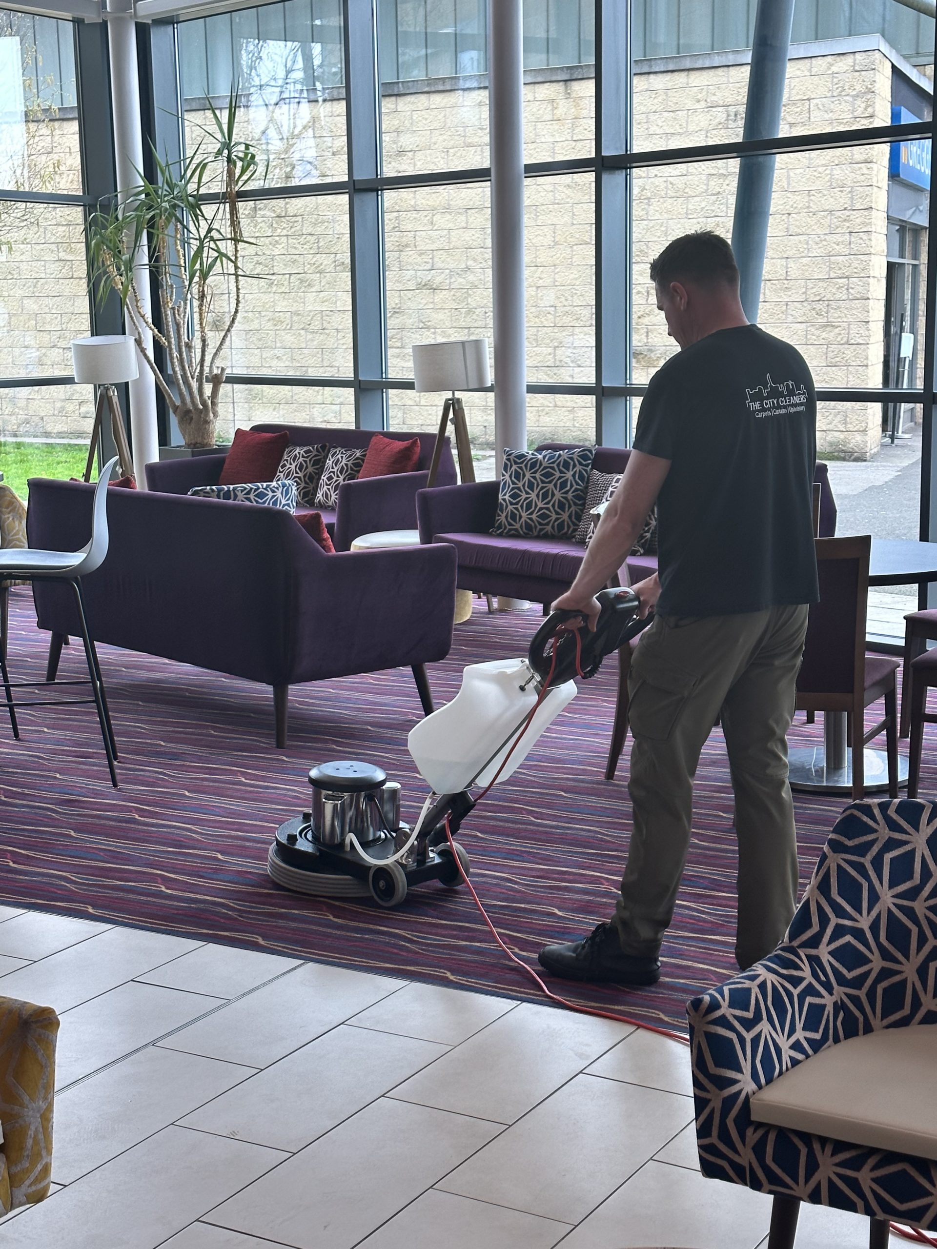 hotel carpet and upholstery cleaning for Starboard Hotels