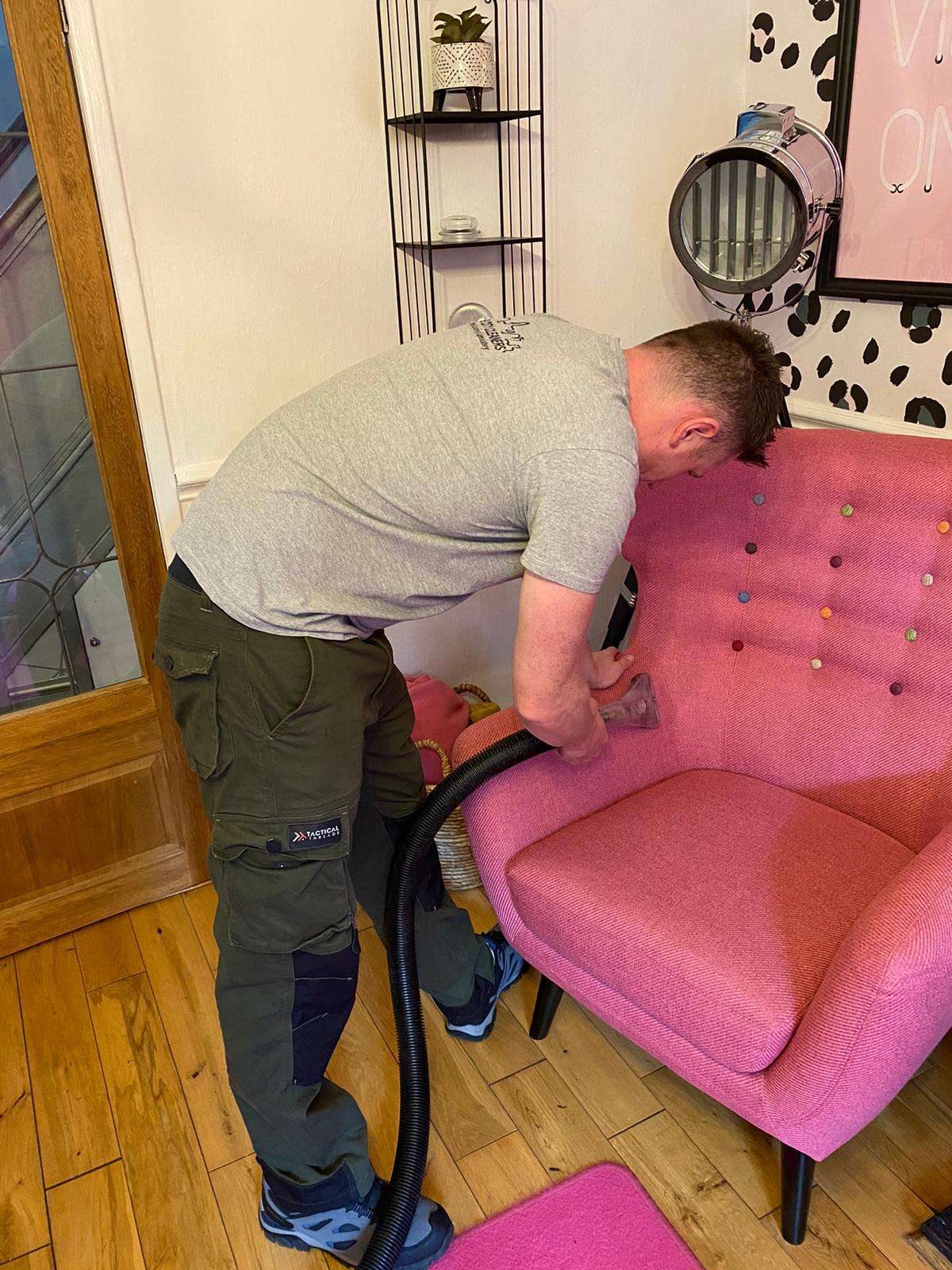 Upholstery cleaning