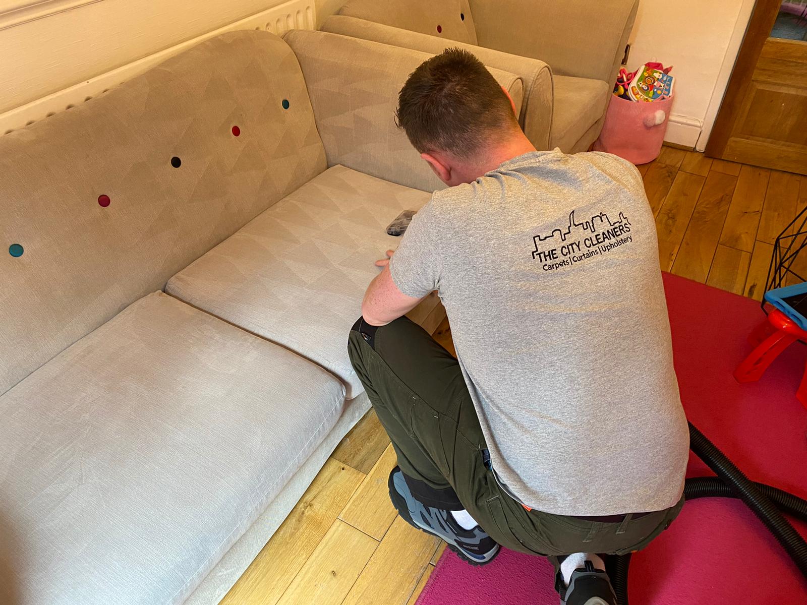 Upholstery cleaning