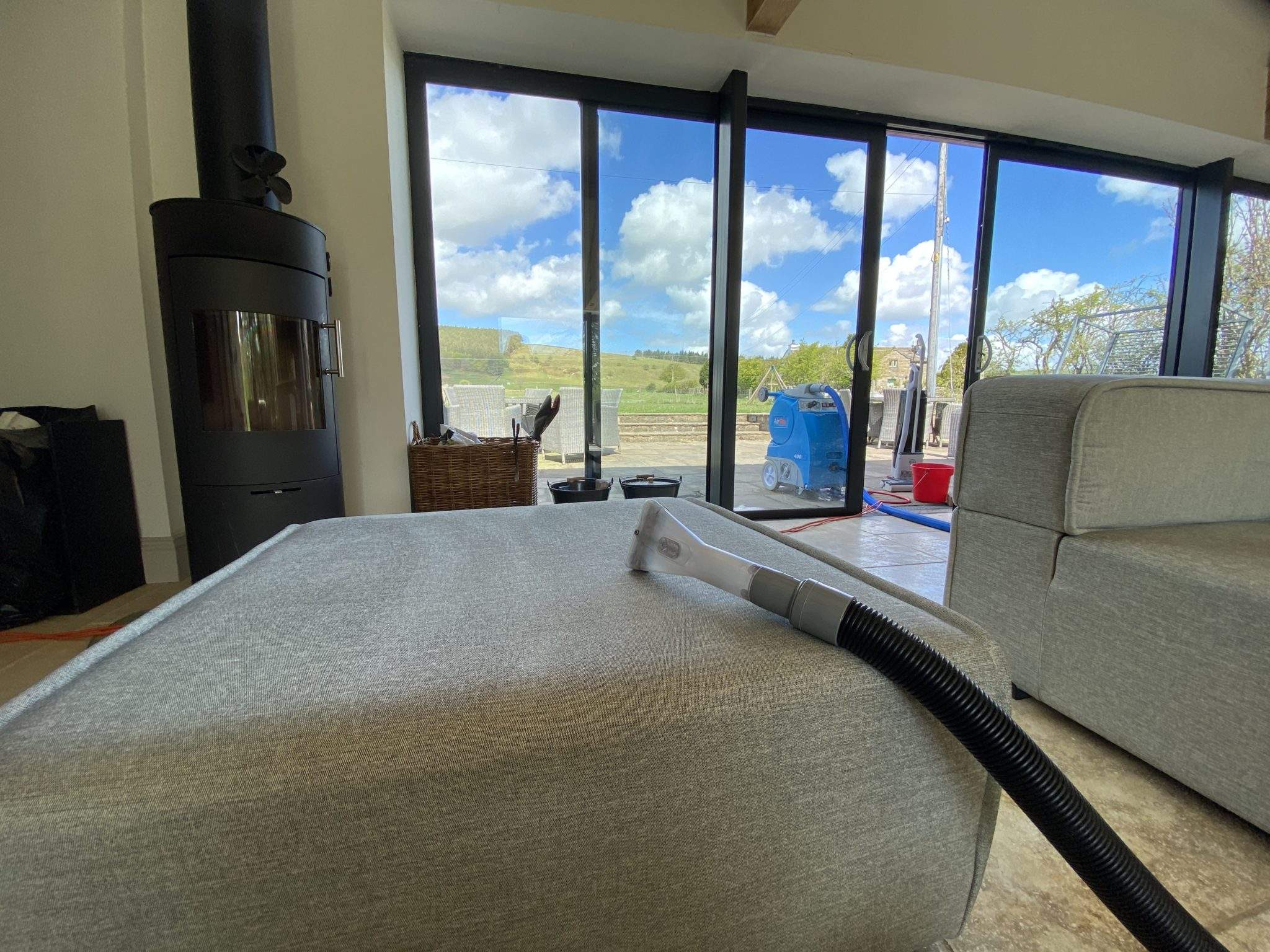 Image of The City Cleaners logo, a professional carpet and upholstery cleaning company in Headingley, Leeds. With 15+ years of experience, they offer bespoke cleaning services for homes and businesses using the latest technology and safe methods for optim